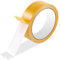 Fabric Tape, 1.2 Inch Double Sided Tape for Clothes Heavy Duty Double Stick Carpet Tape Transparent Strong Mounting Tape for Home Wall Carpet Crafts (33ft Long)