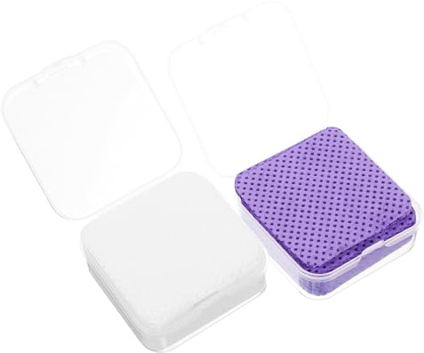 KONTONTY Set 2 Scatole 50 Pezzi Tovaglioli per Pulizia Colla per Pittura Diamante, Carta e Plastico, Multiuso e Facili da Trasportare per Pulizia Artigianale DIY