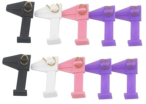 Beaupretty 10pièces Pince De Positionnement Pour Ongles Et Outils De Maintien Fournitures De Salon De Manucure Et Art Pour Ongles