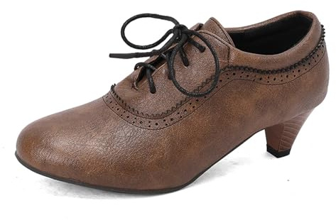 Escarpins élégantes à talons pour femme - Pieds larges - Chaussures de mariage - Chaussures de danse d'été confortables - Chaussures basses pour femme - Chaussures traditionnelles - Talons hauts pour