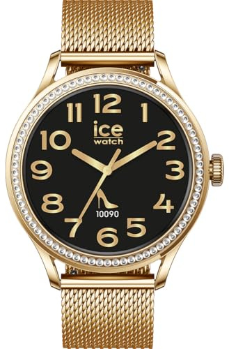 Ice-Watch - ICE smart ST 2.0 Gold Milanese - Montre connectée dorée pour femme avec bracelet en acier inoxydable - 025316 (1,2 pouces)