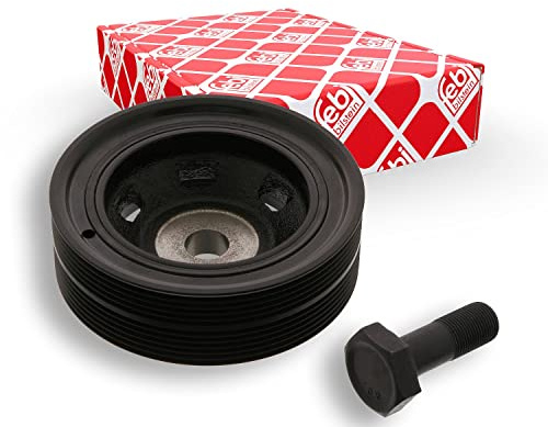 febi bilstein 39709 Riemenscheibe (entkoppelt) für Kurbelwelle, mit Schraube , 1 Stück