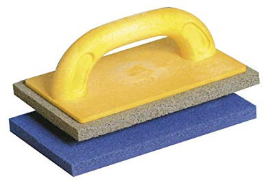 Maurer 54531 Frattone Polistirolo, Base Spugna 21X15 cm, Giallo/Grigio