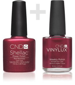 CND Red Baroness Duo Kit – CND Shellac Red Baroness + CND VINYLUX