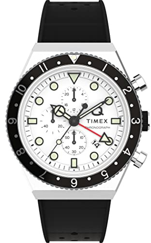 Timex Herrkronograf kvarts armbandsur Q GMT Chrono