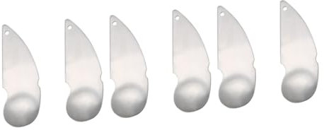 PRETYZOOM Juego De 3 Cortadores De Cuchara De Acero Inoxidable Cortadores De Frutas Sencillos Peladores De Cucharas Utensilios De Cocina Fáciles De Usar 2 Piezas X 3