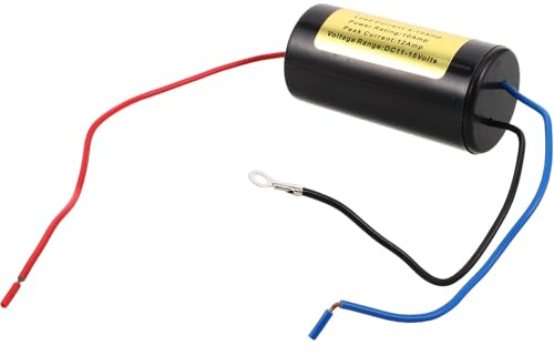 GANAZONO Filtre antiparasite Radio 10 Amp en métal et cuivre, supprime Le Bruit Moteur, pour dispositifs électriques Automobiles et Modification de véhicule