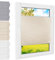 Plissee Klemmfix [Creme, 60x140 cm] ohne Bohren für Tür & Fenster, Faltrollo mit einfacher Montage/Bietet optimalen Sichtschutz und Privatsphäre, idealer Sonnenschutz