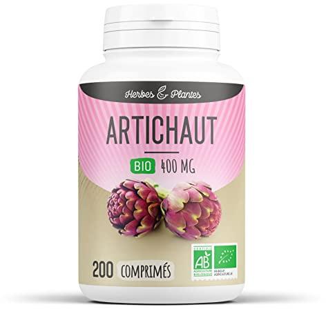 Herbes Et Plantes Artichaut Bio 200 Comprimés 400 mg