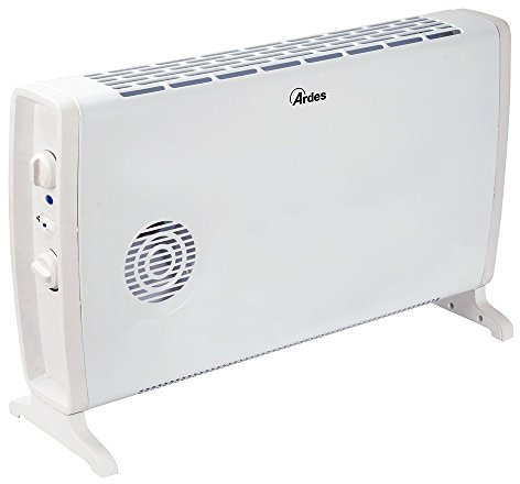 ARDES AR4C05 Termoconvector Eléctrico SMOOTHY 1700/2000W para Calentar el Hogar y la Oficina, Con Termostato, Calentador Convector de Aire Caliente