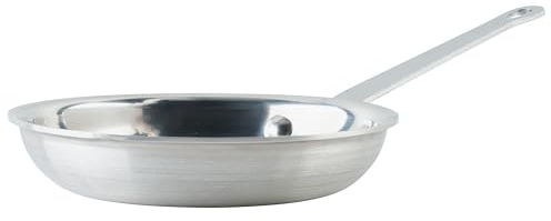 Winco Commercial-Grade Aluminium Fry Pan/Skillet, Mirror Finish, 7