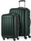 HAUPTSTADTKOFFER - Alex - 2er Kofferset Hartschale glänzend, mittelgrosser Koffer 65 cm + Handgepäck 55 cm, 74 + 42 Liter, TSA