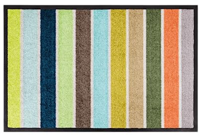 Remember farbenfrohe Fußmatte Andante - saugstarke & strapazierfähige Schmutzfangmatte, rutschfest & waschbar - Ideal für Innen & Außen 50x75 cm