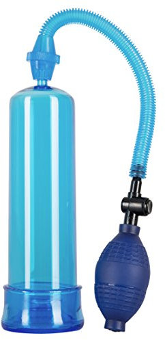 You2Toys Penispumpe Bang Bang - stimulierende Erektions-Pumpe für Männer, hohe Saugkraft, effektives Penis- und Potenz-Training, blau