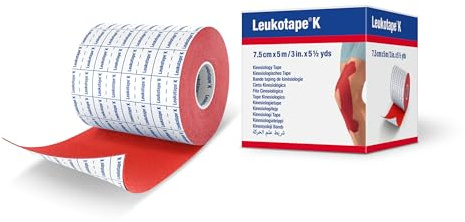 Leukotape K 7,5 cm rot, 1 St