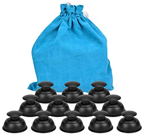tazas de catación kits masaje de espalda cristal vidrio chino ventosaterapia facial físico masajeador fuego médico húmedo aceite magnéticas herramientas anticelulitis ahuecamiento copas massage-Negro