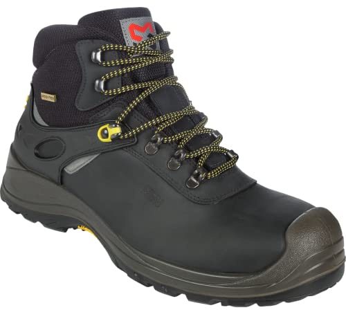 WÜRTH MODYF Sicherheitsstiefel S3 HRO WR CI HI Hydro in schwarz - Arbeitsschuhe für Herren und Damen - mit Metallelementen & wasserdicht - in der Größe 41