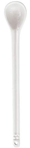 GreenGate Löffel Alice Weiß 16,5 cm Keramik Zuckerlöffel Everyday Geschirr White