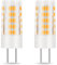Marstey 2 pz GY6.35 Lampadina LED, 7W 64 LED 700 LM Lampadine Bianco Caldo, Angolo del Fascio di 360 Gradi, Lampada a Risparmio Energetico per Illuminazione Paesaggistica Soggiorno Camera da