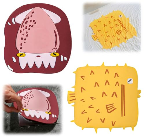 svpfuo 2 Pièce Bouchon Baignoire, Bouchon Baignoire Universel, Bouchon Evier Cuisine, Convient à Fermeture Salle Bains, à Protection Contre Les Parasites des égouts, Fabriqué en PVC