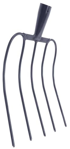 Milisten Agricola in Ferro Per Erba in Pratica Per Letame Per Manutenzione Prati Rurali