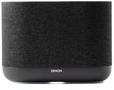 DENON Home 400 Altavoz Inteligente Inalámbrico con Dolby Atmos Music, HEOS, WiFi, Bluetooth, AirPlay 2, Audio Hi-Res, Función Par Estéreo, 6 Drivers, Diseño Elegante - Negro