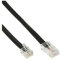 InLine 18643 Modularkabel, RJ45 zu RJ12 Stecker / Stecker, 6-adrig, 3m