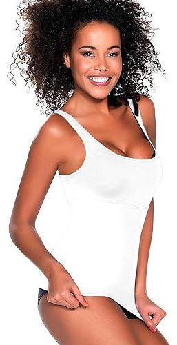 Triumph Damen Unterhemd, Trendy Sensation Shirt 02, Weiß (White), Gr. 36 (S)