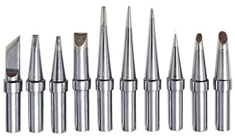 ShineNow Soldeirng Tips Replacement for Weller WES51 WESD51 WE1010NA WCC100 PES51 ET Tip Set 10pcs Pack