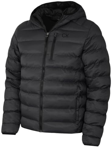 Calvin Klein Giacca tessuto San Gabriel da uomo - Carbone/Nero - L