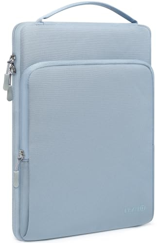 HYZUO 13,3-14 Pulgadas Funda para Portátil para MacBook Pro, Azul Pálido | para MacBook Pro 14 M5-M1 Pro/Max A3426 A3427 2026-2021, MacBook Air/Pro 13,3,Funda para 13 13,5 13,8 Surface Laptop Dell HP