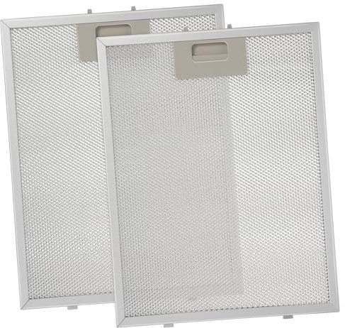 LIFKOME 2piezas Filtros De Grasa Para Campana Extractora Filtro De Ventilación Para Cocina Construcción Robusta y Fácil Mantenimiento