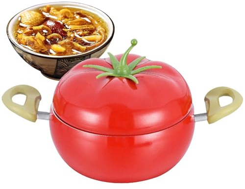 Ollas Pequeñas para Cocinar | Olla Para Salsas De Verduras Y Frutas | Sartén Con Tapa - para Cocinas de Inducción Eléctricas y Placas de Cocina, para Cocinar, Freír, Leche, Sopa y