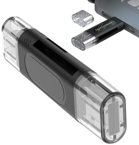 Minneskortläsare för dator Multifunktionell Höghastighetsadapter | Kamerakortläsare För Foto Klassrum Betalning Företag Arbete Matematik Lärande Skola Bärbar Dator Mobiltelefon