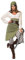 Smiffys Adult Women's Shipmate Sweetie Costume, Top, Skirt, Leggings, Bandana, Belt and Bootcuffs, Pirate, Serious Fun Medium