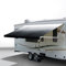 RecPro Wohnmobil-Markisenstoff | 4,8 m Camper Markise | Anthrazit | 2,4 m Länge Wohnmobil Markise Ersatz | Premium Vinyl (4,6 m, anthrazitfarben)