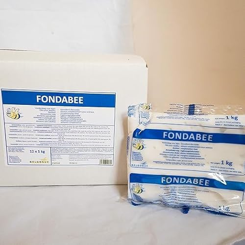 Fondabee bee fondant - beekeeping supplies uk Ltd - bee feed food 6 x 1kg + MBK