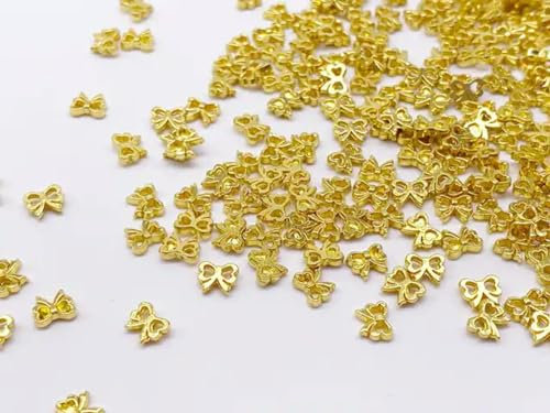 XDMING 4mm süße Schleifenform Knöpfe Micro Mini Knöpfe Winzige Knöpfe Puppe Nähen Idee für 12 Modepuppen