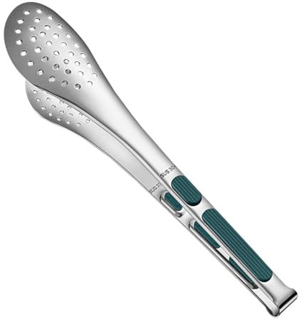 Pinzas de parrilla para hornear, pinzas de cocción resistentes | Pinzas de cocina resistentes - Pinza de servir con mandril de metal para celebraciones de boda, cenas, fiestas, té de abr