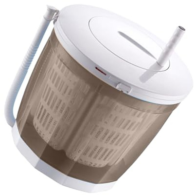 Máquina de lavandería miniatura separable para ahorrar espacio, lavadora de aire libre, para dormitorio, aventura al aire libre