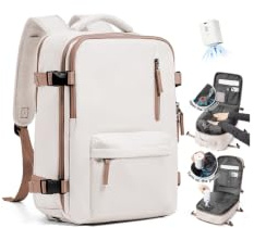SZLX Mochila Viaje de Vacío con Bomba Mochilas Viaje Cabina Avion 40x30x20 Ryanair Vueling Wizzair Equipaje de Mano 40x20x25 Ryanair Vacio Maletas 45x36x20 Easyjet Mochila Portatil 14 Pulgadas Hombre