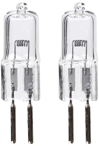 JZLBBC GY6.35 50W 24V Halogen Light Bulbs 2 Pin Clear Dimmable T4 Q35/GY6.35/CL/24V G6.35 35W Halogen Lamp 2700K Warm White 5PCS 150W