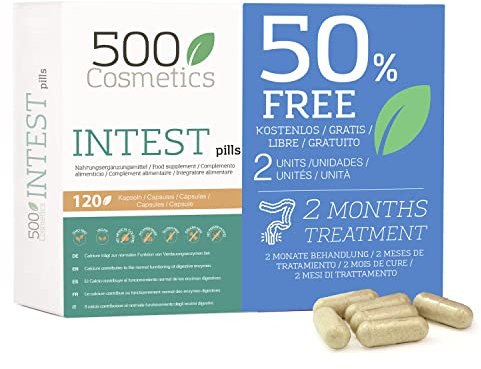 500Cosmetics Intest – Capsules naturelles pour prévenir et éviter les hémorroïdes – Améliore et combat la constipation – Pour hommes et femmes. (2)