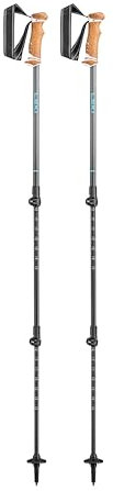 LEKI Unisex-Adult Lhasa Trekkingstöcke, einfarbig, 90-125 cm