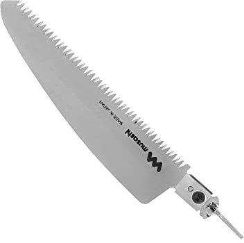 Musashi WE-707EU Sierra de boquilla para eliminar ramas de árboles, aserrar nudos, acero japonés, adecuada para Sin cables Herramienta de extracción y raíces de Jardín Musashi WE-750EU