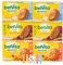 Belvita Breakfast Biscuits Bundle with Indigo Leopard Gifts Sealing Clips Contains Milk & Cereals, Cocoa & Choc Chip, Honey & Nut x120 Biscuits Total
