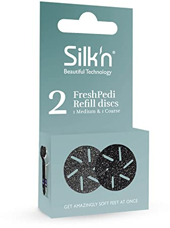 Silk'n FreshPedi Muelas para Quitacallos Eléctrico, Tipos Medianas y Gruesas