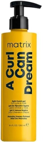 Matrix Gel Capelli Ricci, Arricciante, Definisce e Controlla i Capelli Ricci e Mossi, Arricchito con Miele di Manuka, Effetto Strutturante, A Curl Can Dream, 250 ml