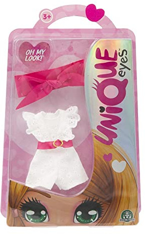 Unique Eyes - Blister Outfit 1 Elegante y Refinado, un Vestido Trendy, Colorido y a la Moda, Siempre con Estilo, para Niñas a Partir de 3 Años, MYM13110, Giochi Preziosi
