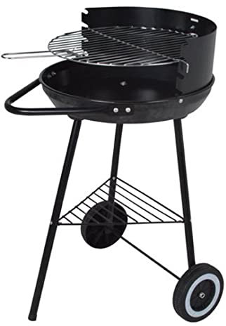 Stalwart DA-YH23016B Porcelain Enamel Open Top BBQ Grill 70cm
